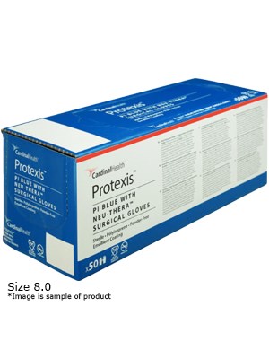 Protexis™ PI Blue Neu-Thera® Surgical Gloves 8.0 - Box/50