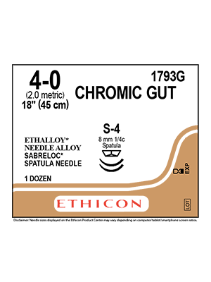 Chromic gut deals suture